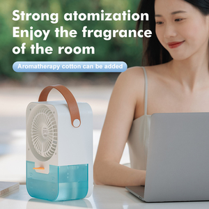 Portable bureau refroidisseur d'air Table brumisateur ventilateur USB <span class=keywords><strong>Rechargeable</strong></span> personnel <span class=keywords><strong>Mini</strong></span> ventilateur d'<span class=keywords><strong>eau</strong></span> usb <span class=keywords><strong>climatiseur</strong></span> - Product Image 5