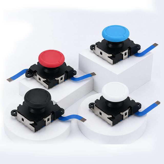 Factory Supply Hall Effect 3D Joystick for Switch Joy Con OLED Controller Hall Sensor Analog Stick Repair Replacement Parts