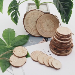 Scaglie di Legno di Pino, Fai-da-Te, Lucidate a Mano, con Anelli Annuali e Venature del Legno, per Decorazioni Domestiche e Materiali Fotografici, per Produttori - Product Image 4