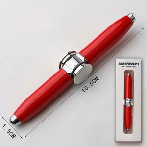 Hot-selling Fidget Spinner Stress Relief Metal Ballpoint <b>Pen</b> with LED Light Gel <b>Pens</b> with logo Custom <b>Pens</b> for Giving As a Gift - Product Image 5