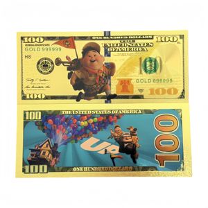 4 Amerikaanse anime-bankbiljetten in 24-karaats verguld goud voor verzameling - Product Image 4