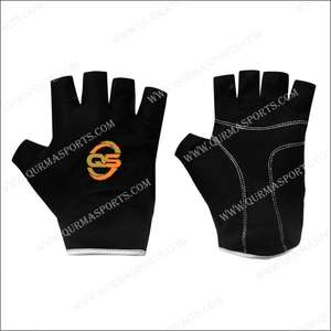 Logo personnalisé Gants de sport en néoprène résistant pour l'haltérophilie Fitness entraînement en cuir véritable respirant caractéristique - Product Image 1