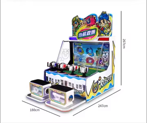 <b>Amusement</b> Center Coin-Operated 4 Player Water Shooting Simulator Arcade Game <b>Machine</b> Metal 1 Year Warranty - Product Image 3
