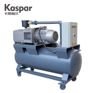Pompe à vide sans huile <span class=keywords><strong>Kaspar</strong></span> 160 m/h (ZBW160+Réservoir) + Réservoir de réception d'air Push-Pull + Boîtier de commande électrique OEM personnalisable - Product Image 1