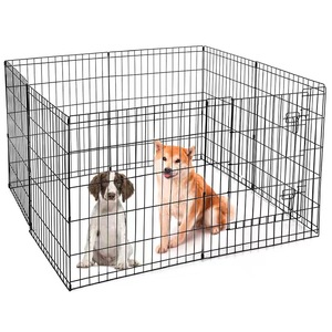 Valla para Mascotas de Alambre al por Mayor de Fábrica, Valla Plegable para Perros, Valla para Perros para Exteriores, Malla de Alambre para Perros - Product Image 1