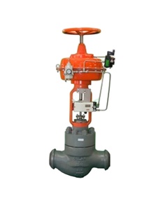 วาล์วควบคุมไดอะแฟรมนิวแมติกสแตนเลสแบบมีหน้าแปลนพร้อมตัวควบคุมตำแหน่ง - Product Image 5