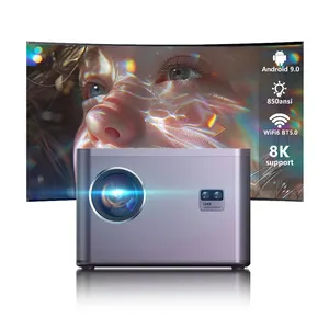 10000 Lumen Home Theater Native 1080P Led Mini 3Lcd Large Venue 4K Fhd Led Smart Projector Proyector Wifi Beamer