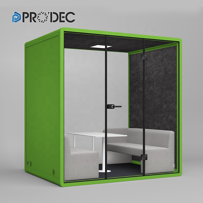 vip audiology read work pod with furniture soundproof booth telephone cabin meet phone pod office booth sound insulation room