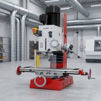 Machine de perçage et de fraisage verticale de haute qualité KY45, moteur à engrenages manuel, roulement de haute précision, haute productivité, métal