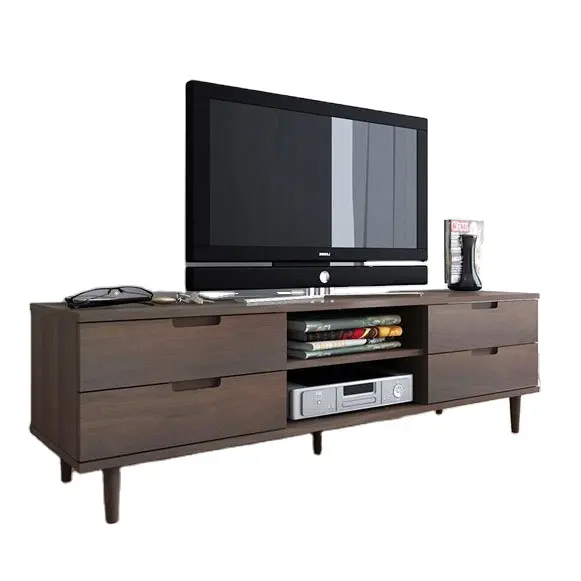 modern living room furniture cheap tv table/wood tv cabinet/tv stand