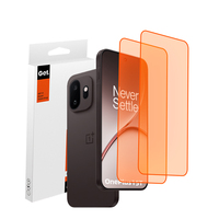Protection d'écran en verre trempé OEM 9H à couverture intégrale avec protection contre la lumière rouge pour OnePlus 15, 15T, 15R, Nord 5, 6