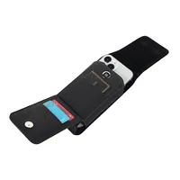 Pochette de téléphone en cuir PU pour iPhone 5.5 "-7" pour Samsung Huawei Xiaomi sacs de taille à rabat Vertical ceinture Clip couverture sac de téléphone