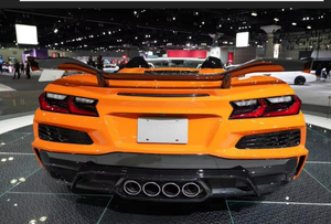 Livraison rapide de haute qualité prix de vente entier Kits de carrosserie de diffuseur arrière en Fiber de carbone Z06 pour <span class=keywords><strong>Corvette</strong></span> C8 2023-2024 - Product Image 2