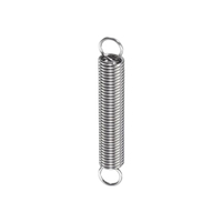Ressorts latéraux de moto en spirale en acier inoxydable personnalisés, vente en gros, ressort d'extension d'échappement à double crochet