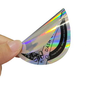カスタムロゴホログラムステッカープライベートラベル用レーザープリズムホログラムギフトステッカーの印刷 - Product Image 2