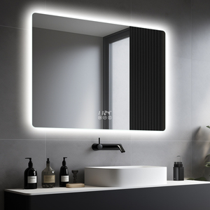 Miroirs <span class=keywords><strong>de</strong></span> <span class=keywords><strong>salle</strong></span> <span class=keywords><strong>de</strong></span> <span class=keywords><strong>bain</strong></span> rétro-éclairés LED étanches <span class=keywords><strong>de</strong></span> luxe européen <span class=keywords><strong>pour</strong></span> hôtels <span class=keywords><strong>Lumière</strong></span> LED avec logo personnalisé - Product Image 2
