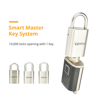 Candado Electrónico Vanma sin Batería, con Encriptación AES256, Acero Inoxidable, Resistente a la Intemperie IP68, Control de Acceso en la Nube, para Sistemas Eléctricos