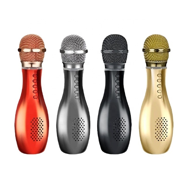Q007 Portable Karaoke Microphone With Speaker Professional Wireless Handheld Microphone,karaoke Speaker With Wireless Microphone