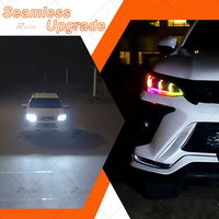 Feux de croisement LED à changement de couleur RVB pour Fortuner 2021-2024 |   Feux avant modifiés directement, ensembles gauche et droit