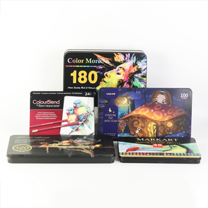 Jiafeng CP-48 Lớn Hình Chữ Nhật Hình Bút Chì Hộp Thiếc Rỗng Cho Tùy Chỉnh Dẫn Bao Bì Màu Sắc Với Logo OEM - Product Image 6