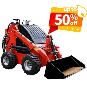 <span class=keywords><strong>Mini</strong></span> Skid Steer Front <span class=keywords><strong>Loader</strong></span> dengan Pengangkat Tinggi, Mesin EPA, dan Pompa Hidrolik, Mampu Menjangkau Kontainer Tinggi - Product Image 2