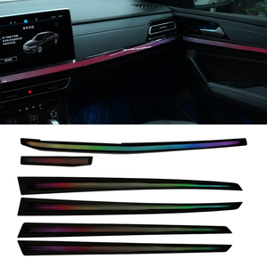 Kit d'éclairage d'ambiance intérieur personnalisé pour Volkswagen Lavida 2023-2024, lampe d'ambiance LED pour tableau de bord et portières, fabrication d'usine - Product Image 1