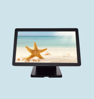 Monitor LED de 18.5 Pulgadas 1920x1080 o 1366*768 con Interfaz VGA, Pantalla LCD Táctil Capacitiva
