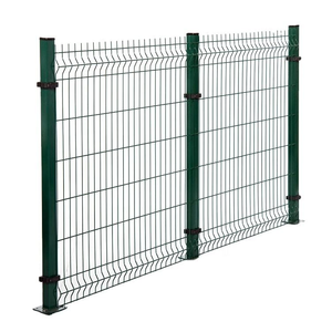 Anti‑Corrosion PVC Coated 3D Triangle Bend Welded <b>Wire</b> <b>Mesh</b> Fence V Bend Security Fencing for Garden - Product Image 5