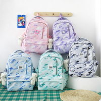 Mochila Escolar Unisex de Gran Capacidad Marksman, Cómoda de Llevar, con Bolsillo Lateral, Mochila de Viaje para Estudiantes