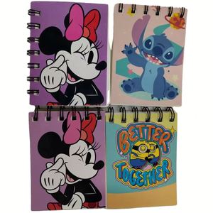 Custom Logo A6 A7 Notepads Top Spiral 80 Sheets <b>Blank</b> Small Mini Pocket Memo Pad Scratch Book - Product Image 1
