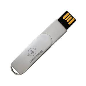 Nhập khẩu phụ kiện máy tính xoay kim loại <span class=keywords><strong>Keychain</strong></span> <span class=keywords><strong>USB</strong></span> Flash <span class=keywords><strong>Drive</strong></span> Pendrive với logo màu 1G 2G 4G 8G 16G 32G 64G 128G - Product Image 6