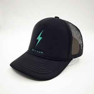 Gorra Trucker de Malla con Bordado Personalizado - Estilo Hip Hop Y2K, Tela de Rizo, Lista para la Playa, Ajustable, Venta al por Mayor - Product Image 2