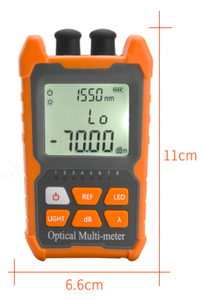 Cầm Tay VFL Di Động All-In-One Fiber Optic Power Meter Với 5Km/10Km Nguồn Laser Trực Quan Fault Locator - Product Image 5