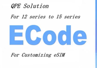 Código QPE Esim para Personalizar el Código QR ESIM para iPhone 12 a 15 Pro Max