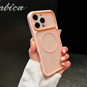 เคส iPhone 14 แบบด้าน ผลิตจากวัสดุ PC TPU สีดำ MOQ 1 ชิ้น, เคส iPhone 17 18 Pro Max รองรับการชาร์จไร้สายแบบแม่เหล็ก - Product Image 3