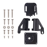 Support double axe pour moteur de direction 9g MG90s/SG90, cardan de caméra FPV, accessoire XAG pour véhicule intelligent, usiné sur tour CNC