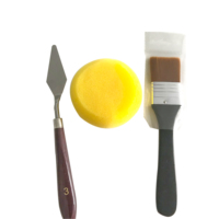 Kit de peinture acrylique avec toile 12ml peinture acrylique 24 couleurs maison