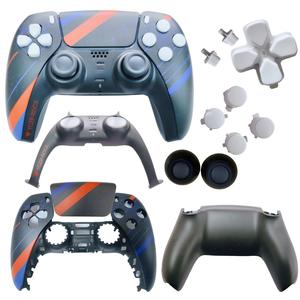 เคสเปลี่ยนสำหรับจอย PS5 - <span class=keywords><strong>EXtremeRate</strong></span> DIY ชุดเปลี่ยนเคสพร้อมสติ๊กเกอร์กันน้ำ ฝาครอบหน้าจอ และแผ่นสัมผัส - Product Image 3