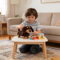   Peluches Otto Sausage Dog, jouets en peluche de haute qualité, chien moyen, animaux en peluche mignons, poupées parfaites pour un cadeau d'anniversaire