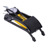 Hot populaire Compact pied pompe à air Durable monocylindre tuyau en caoutchouc vélo voiture Ballon pompe à air pour Schrader Presta Dunlop