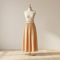 Ruban élastique en polyester à volants personnalisé pour la décoration de robes, jupes, ourlets et ceintures pour femmes, idéal pour le bricolage de vêtements
