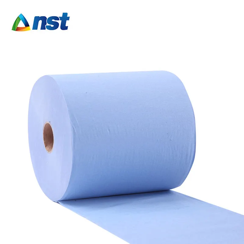 Goedkope Toiletpapier Roll 2 Ply Blauw Jumbobroodje Badkamer Tissue Papier