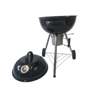 Carrito de Barbacoa Fácil de Montar de 22.5 Pulgadas, Parrilla de Carbón con Forma de Manzana - Product Image 1