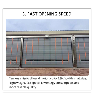 <span class=keywords><strong>Porte</strong></span> Pieghevoli in PVC Personalizzate del Produttore, Bestseller per Garage, Magazzini, Centri Commerciali, Uso Industriale, Soluzioni per Interni - Product Image 4
