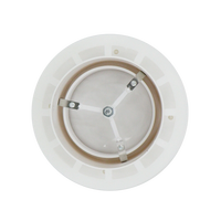 Fourniture d'usine : Grille d'aération de plafond ronde réglable en ABS, Vanne d'évacuation ronde en porcelaine, En stock