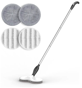 <span class=keywords><strong>Mop</strong></span> xoay 360 độ, điều chỉnh được, chất liệu nhung mềm mại, bền vững, thân thiện với sức khỏe, không dây, điện, dùng lau nhà, vệ sinh nhà cửa - Product Image 2