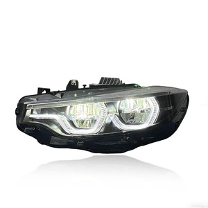 SJC Auto Part <strong>Headlight</strong> for BMW F32 2012-2019 F82 M4 Car <strong>LED</strong> DRL 425i 428i 430i 435i F36 F80 F33 Upgrade to LCI Style - Product Image 3