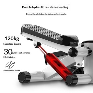 Mini <span class=keywords><strong>stepper</strong></span> pliable silencieux avec bandes de résistance pour l'entraînement cardio à domicile et au bureau et la perte de poids efficace, modèle 702 - Product Image 3