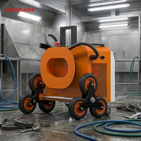 Machine de nettoyage au laser à fibre refroidie par air de 500 W pour l'élimination de la rouille sur le métal et l'acier inoxydable
