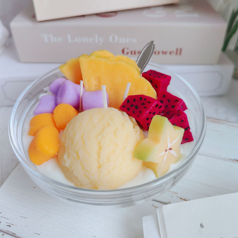 Boules de taro aux fruits du dragon